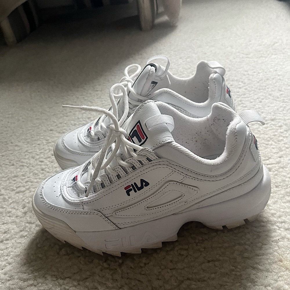 FILA sneakers white womens disruptor